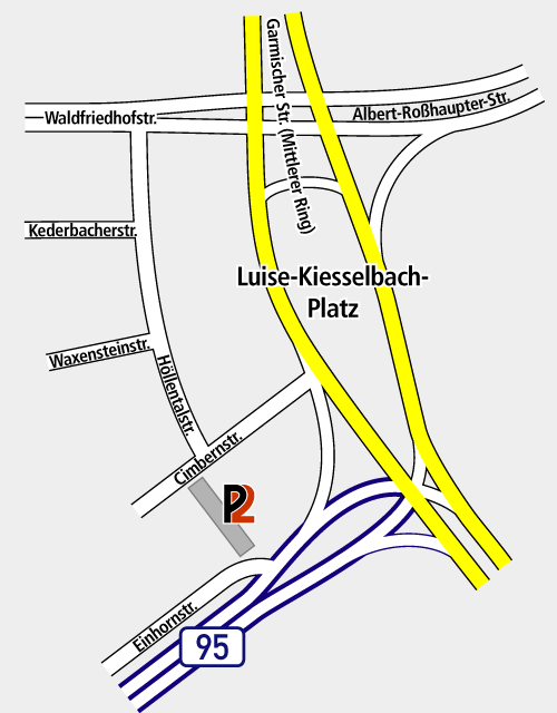 Am Luise-Kiesselbach-Platz: